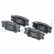 Brake Pad Set, disc brake LP2004 Delphi