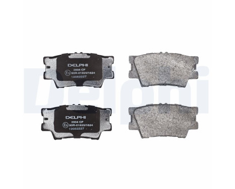 Brake Pad Set, disc brake LP2004 Delphi, Image 2