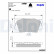 Brake Pad Set, disc brake LP2004 Delphi, Thumbnail 3