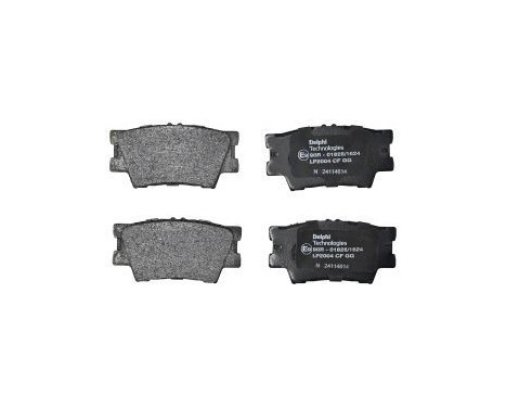 Brake Pad Set, disc brake LP2004 Delphi, Image 2