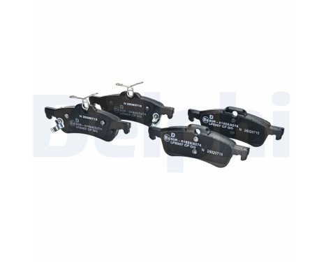 Brake Pad Set, disc brake LP2007 Delphi, Image 2