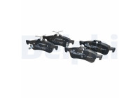 Brake Pad Set, disc brake LP2007 Delphi
