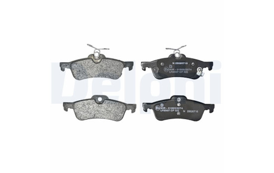 Brake Pad Set, disc brake LP2007 Delphi, Image 2