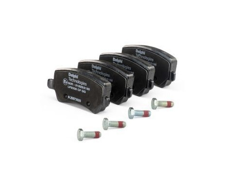 Brake Pad Set, disc brake LP2008 Delphi, Image 3