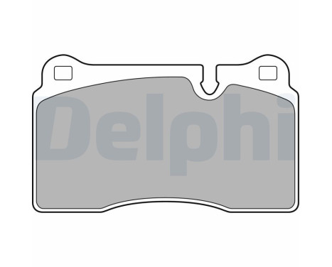 Brake Pad Set, disc brake LP2009 Delphi