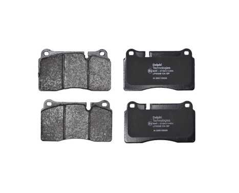 Brake Pad Set, disc brake LP2009 Delphi, Image 3