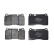 Brake Pad Set, disc brake LP2009 Delphi, Thumbnail 3