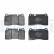 Brake Pad Set, disc brake LP2009 Delphi, Thumbnail 2