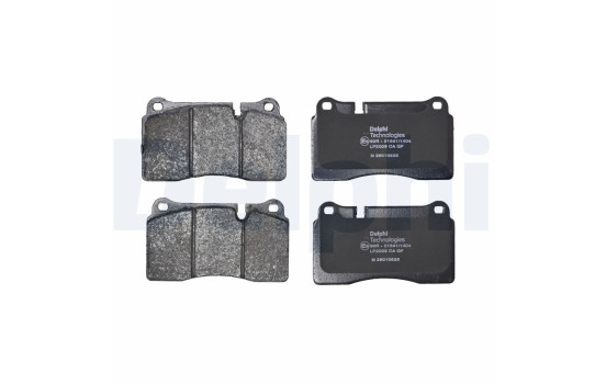 Brake Pad Set, disc brake LP2009 Delphi, Image 2