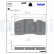Brake Pad Set, disc brake LP2009 Delphi, Thumbnail 3