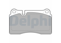 Brake Pad Set, disc brake LP2012 Delphi