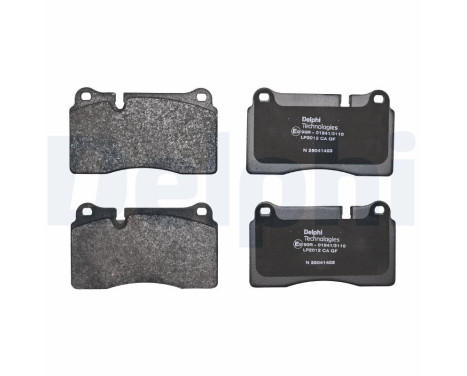 Brake Pad Set, disc brake LP2012 Delphi, Image 3