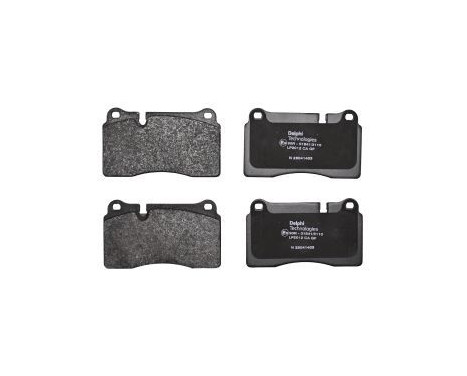 Brake Pad Set, disc brake LP2012 Delphi, Image 2
