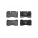 Brake Pad Set, disc brake LP2012 Delphi, Thumbnail 2