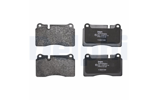 Brake Pad Set, disc brake LP2012 Delphi, Image 2