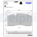 Brake Pad Set, disc brake LP2012 Delphi, Thumbnail 3