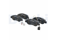 Brake Pad Set, disc brake LP2014 Delphi