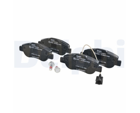 Brake Pad Set, disc brake LP2014 Delphi