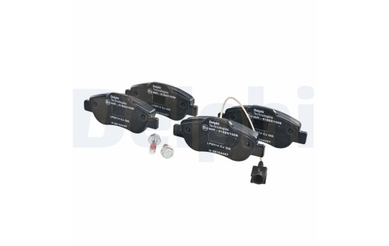 Brake Pad Set, disc brake LP2014 Delphi