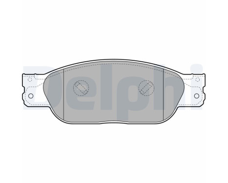Brake Pad Set, disc brake LP2020 Delphi