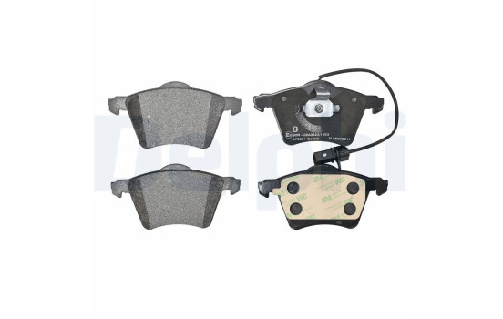 Brake Pad Set, disc brake LP2021 Delphi, Image 2