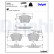 Brake Pad Set, disc brake LP2021 Delphi, Thumbnail 4