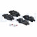 Brake Pad Set, disc brake LP2022 Delphi