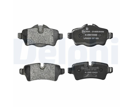 Brake Pad Set, disc brake LP2022 Delphi, Image 3