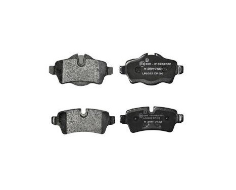 Brake Pad Set, disc brake LP2022 Delphi, Image 2