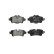 Brake Pad Set, disc brake LP2022 Delphi, Thumbnail 2