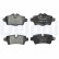 Brake Pad Set, disc brake LP2022 Delphi, Thumbnail 2