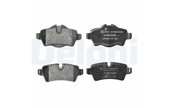 Brake Pad Set, disc brake LP2022 Delphi, Image 2