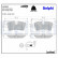 Brake Pad Set, disc brake LP2022 Delphi, Thumbnail 3