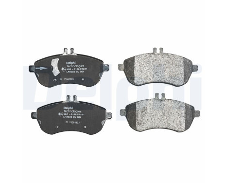 Brake Pad Set, disc brake LP2028 Delphi, Image 2