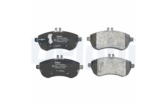 Brake Pad Set, disc brake LP2028 Delphi