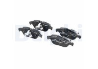 Brake Pad Set, disc brake LP2029 Delphi