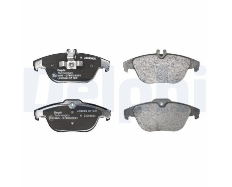 Brake Pad Set, disc brake LP2029 Delphi, Image 2