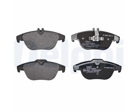 Brake Pad Set, disc brake LP2029 Delphi, Image 3