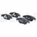 Brake Pad Set, disc brake LP2029 Delphi