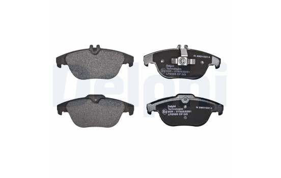 Brake Pad Set, disc brake LP2029 Delphi, Image 2
