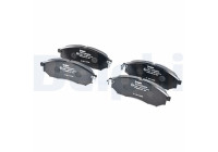 Brake Pad Set, disc brake LP2030 Delphi