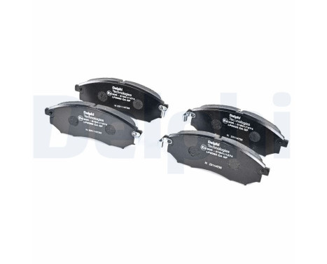 Brake Pad Set, disc brake LP2030 Delphi