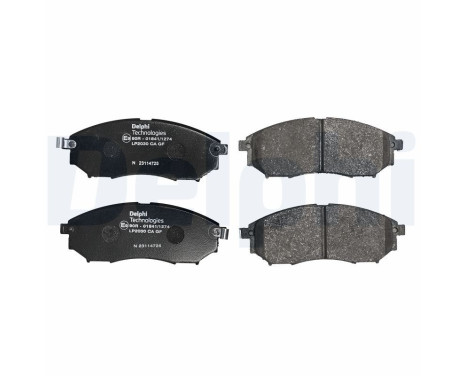 Brake Pad Set, disc brake LP2030 Delphi, Image 2