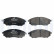 Brake Pad Set, disc brake LP2030 Delphi, Thumbnail 2