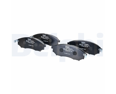Brake Pad Set, disc brake LP2030 Delphi, Image 2