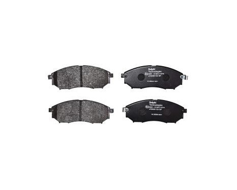 Brake Pad Set, disc brake LP2030 Delphi, Image 2