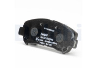 Brake Pad Set, disc brake LP2031 Delphi