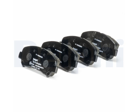 Brake Pad Set, disc brake LP2031 Delphi, Image 3