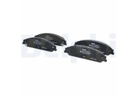 Brake Pad Set, disc brake LP2033 Delphi