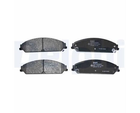 Brake Pad Set, disc brake LP2033 Delphi, Image 2